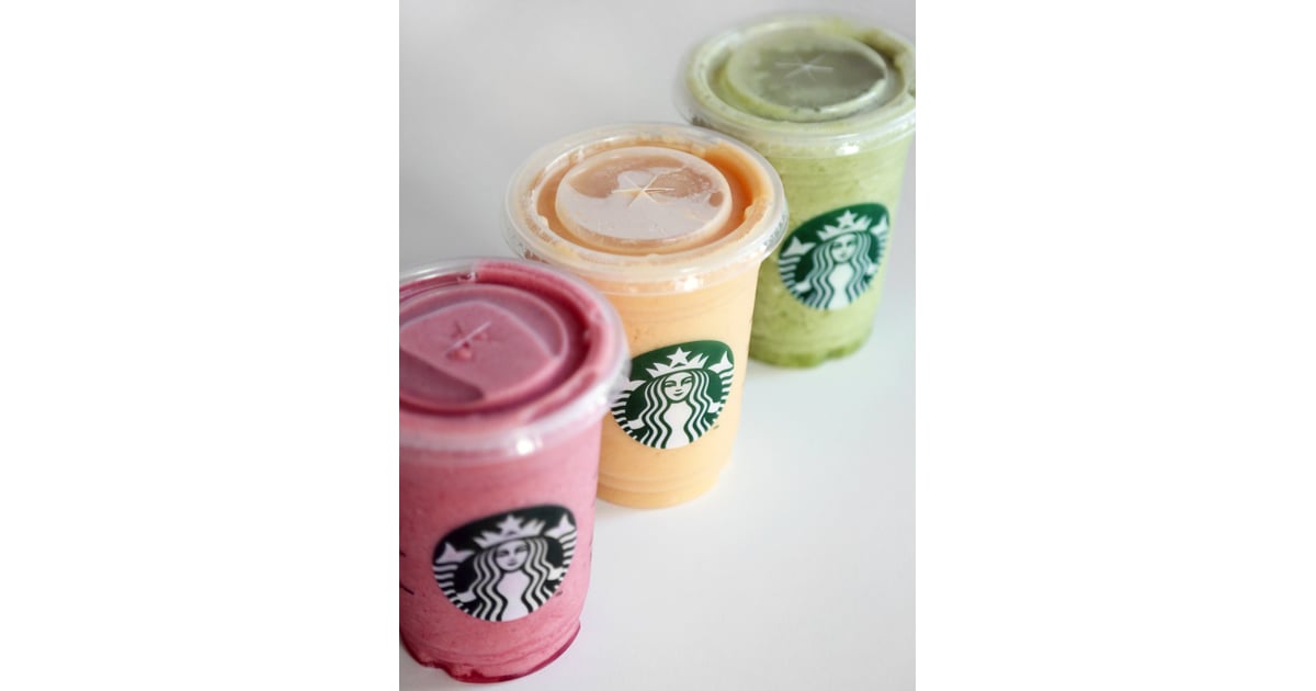 Starbucks Evolution Juice Strawberry Smoothie Best New Breakfast