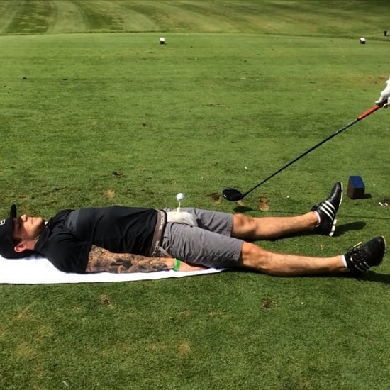 Tyler Seguin Lets a Golfer Hit Off His Groin | Video