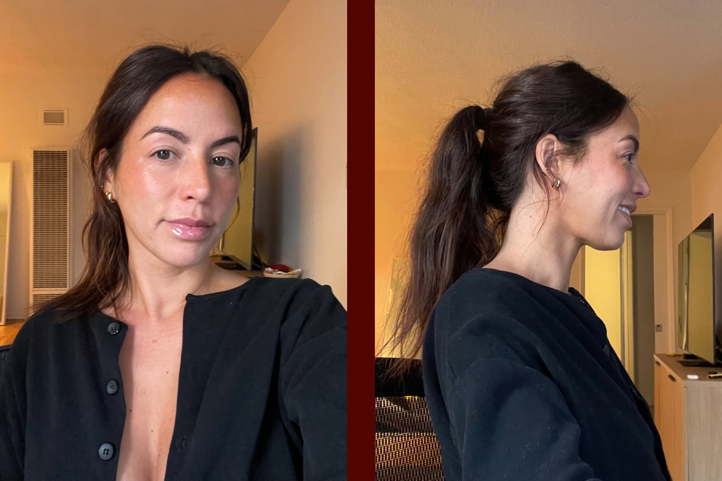 TikTok Drop Ponytail Hack Editor Experiment 