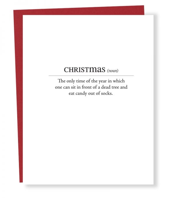 Christmas Defined Card