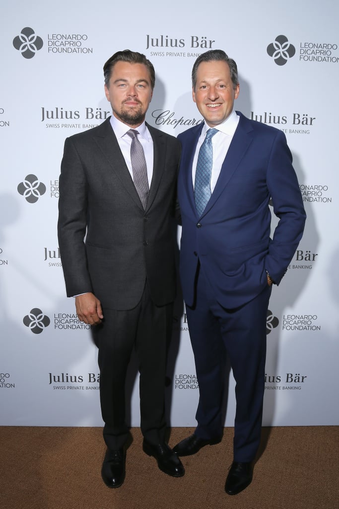 Leonardo DiCaprio and Bradley Cooper at Foundation Gala 2016