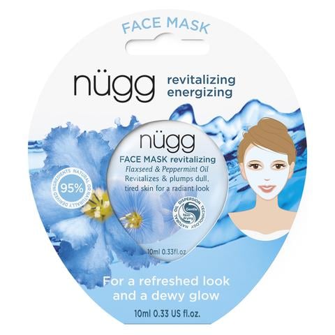 Nügg Beauty Revitalizing and Cooling Face Mask for Dull and Tired Skin