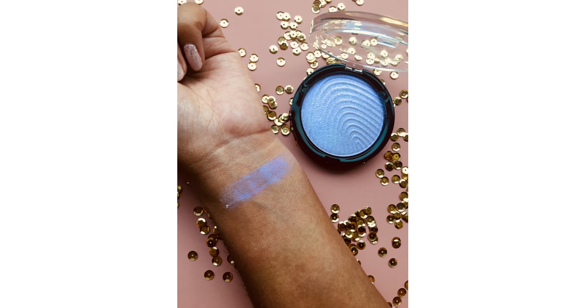 Maybelline Master Holographic Prismatic Highlighter in Purple Swatch Maybelline Launches Rose