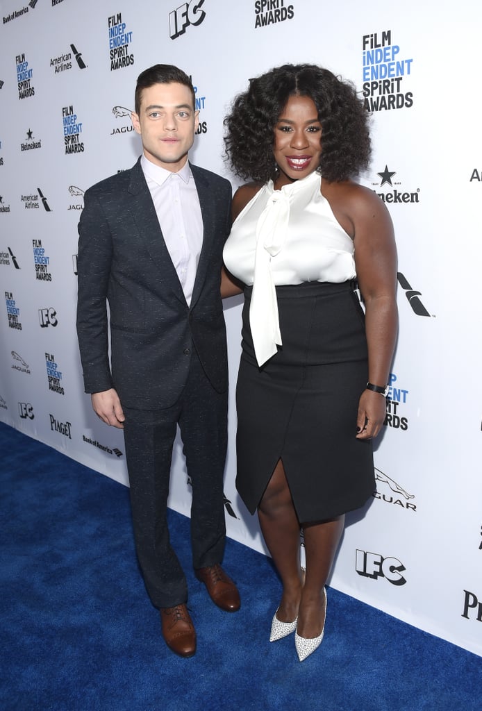 Pictured: Uzo Aduba and Rami Malek