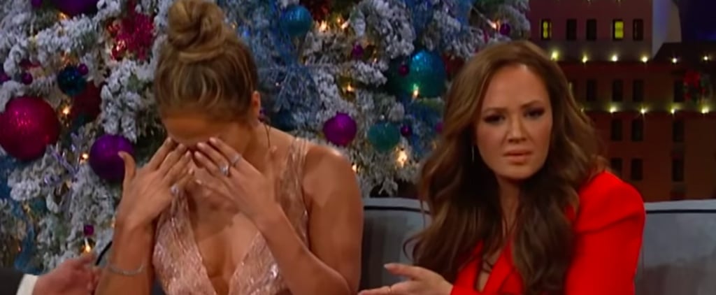 Jennifer Lopez and Leah Remini on The Late Late Show 2018