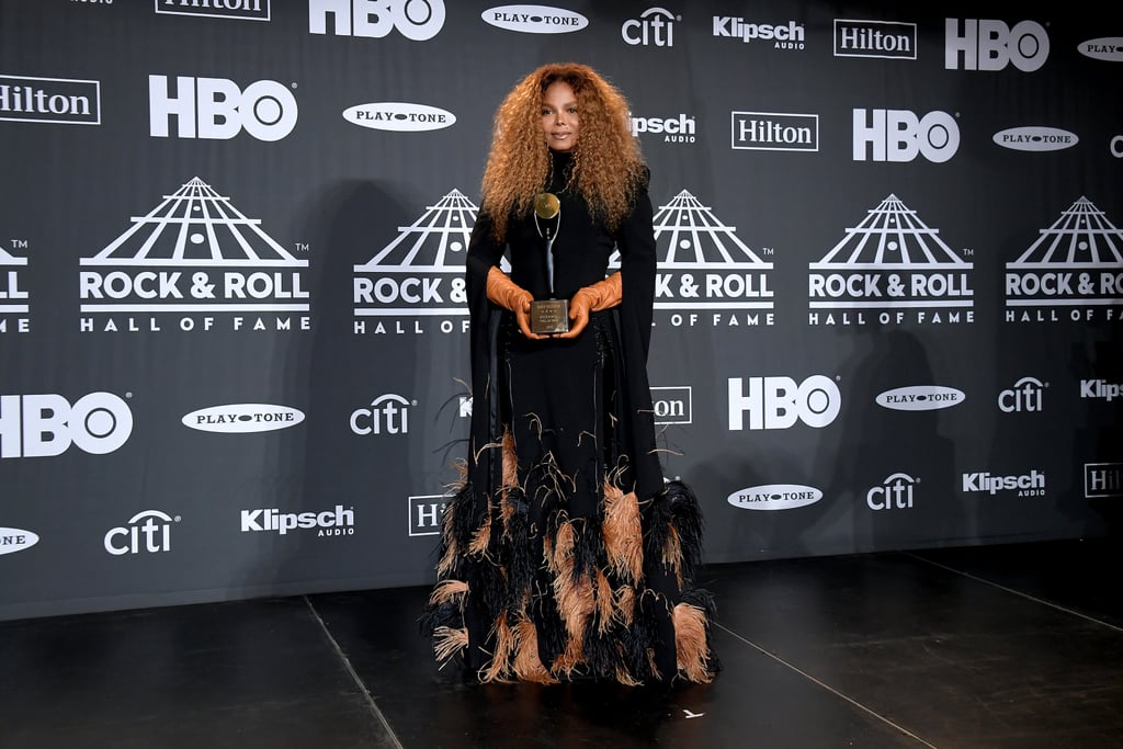 Janet Jackson at Rock and Roll Hall of Fame Ceremony 2019