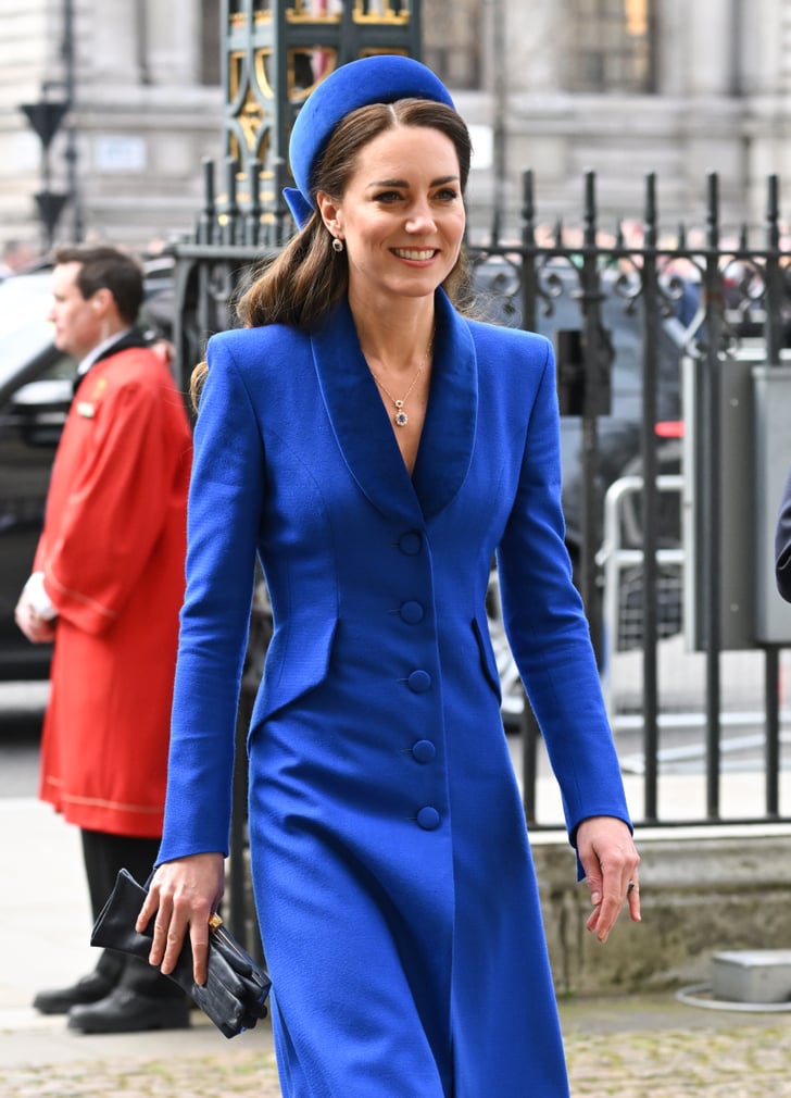 Kate Middleton Wears Jewelry For Ukraine on Commonwealth Day | POPSUGAR ...