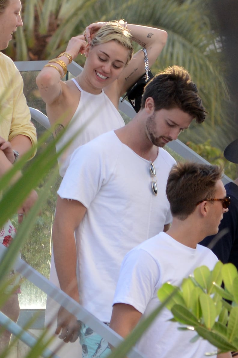 Miley Cyrus and Patrick Schwarzenegger
