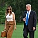 Melania Trump Bally Pants at the White House