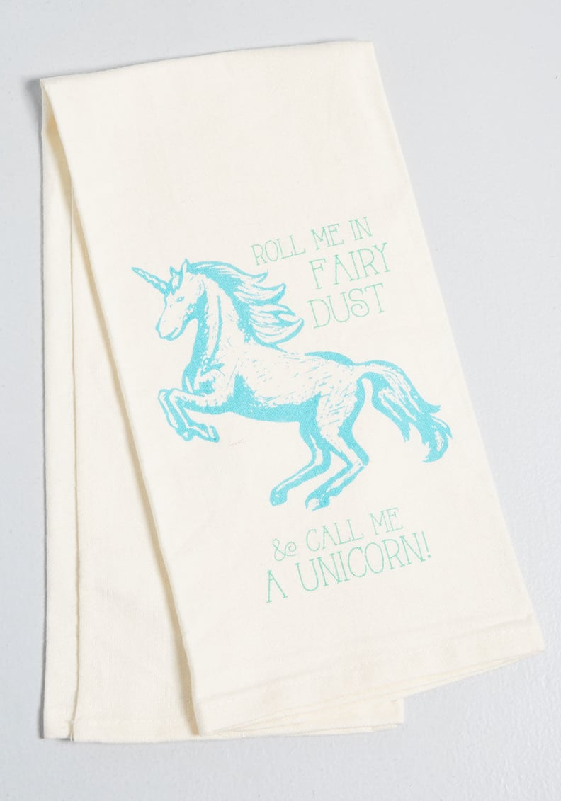 Roll Me in Fairy Dust Unicorn Tea Towel