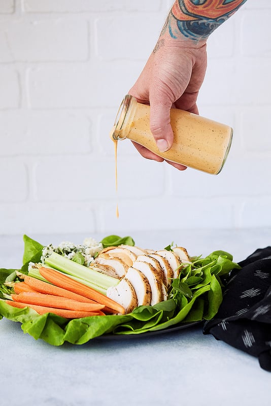 Buffalo Ranch Dressing Keto Salad Dressing Recipes POPSUGAR Fitness Photo 10