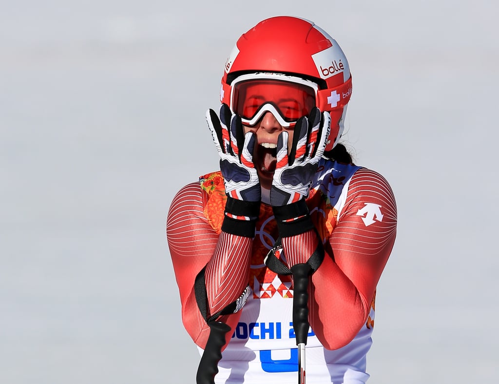 Switzerland's Dominique Gisin finished the course in 1 minute and 41.57 seconds.