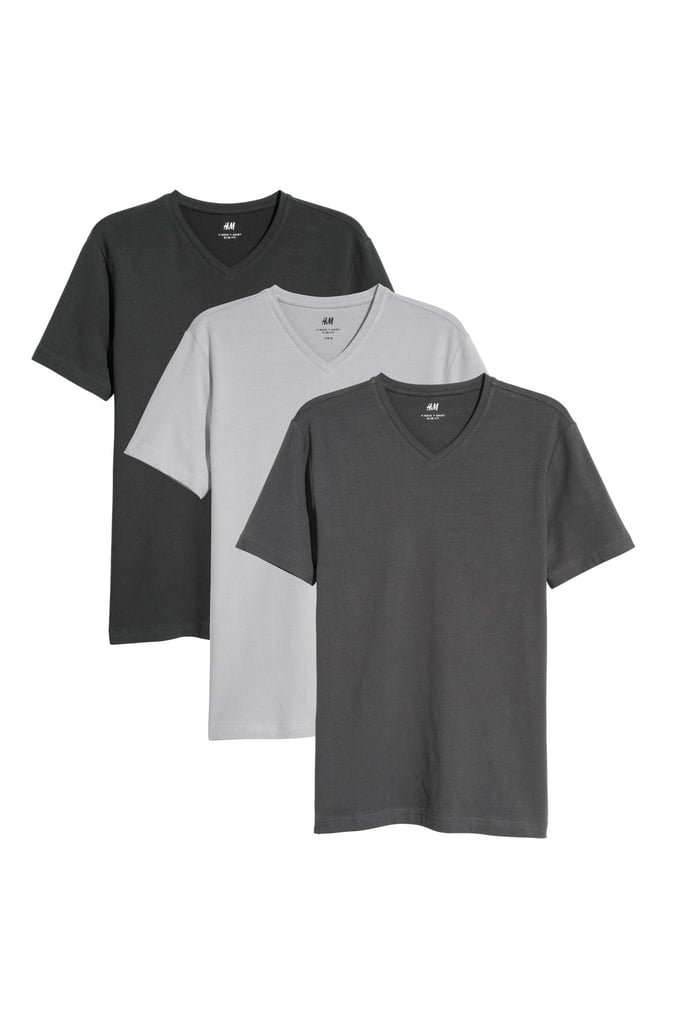 H&M 3-Pack Shirts