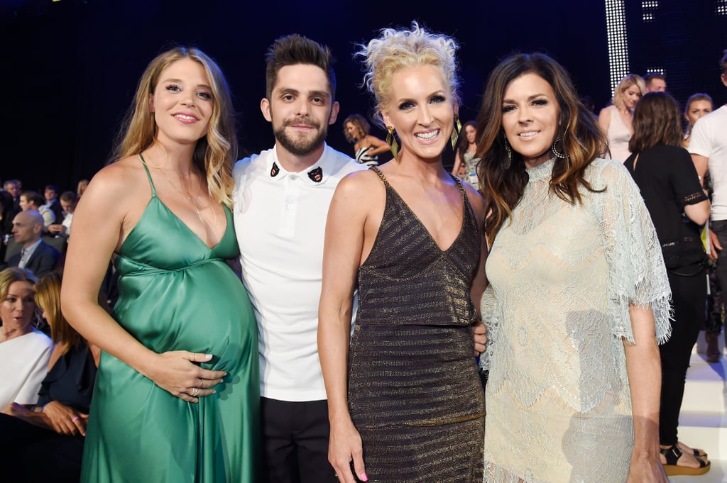 Lauren Gregory, Thomas Rhett, Kimberly Schlapman, and Karen Fairchild