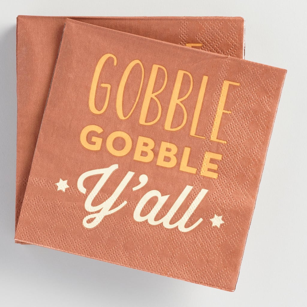Set of 20 Beverage Napkins ($5)