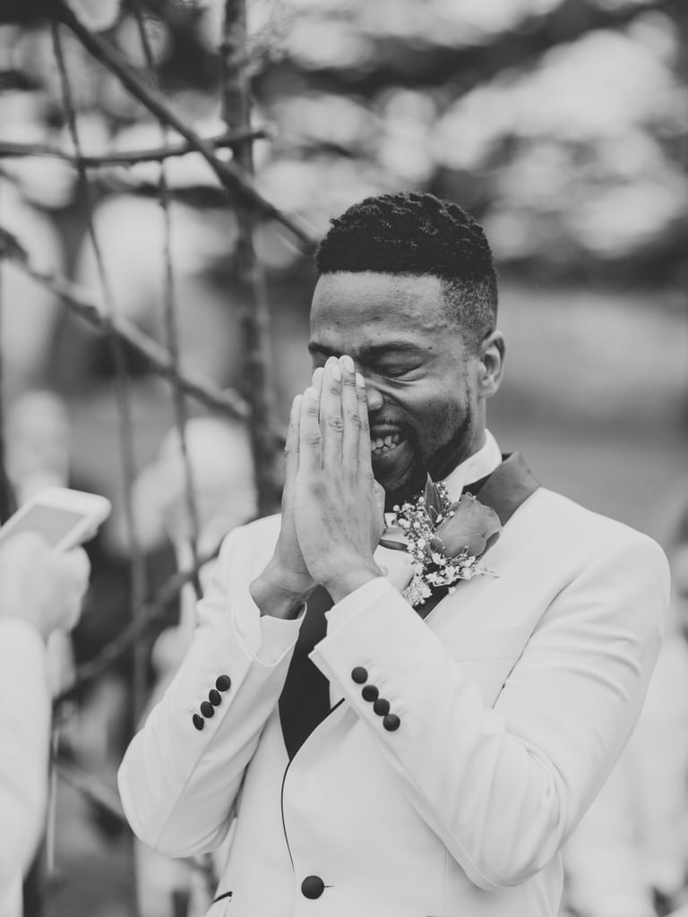 Groom Sees Color For the First Time at His Wedding