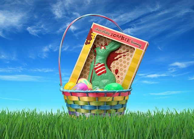Chocolate zombie bunny ($7, originally $15) . . . sure, why not?