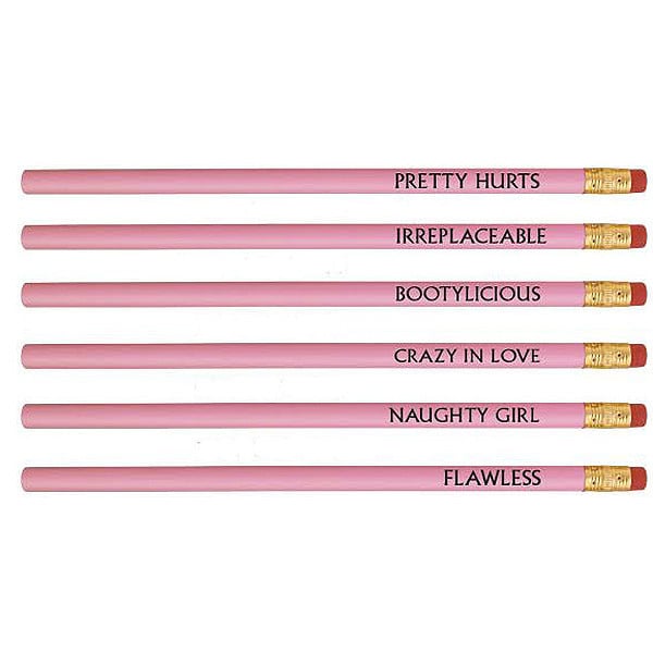 Beyoncé Pink Pencil Set ($8)