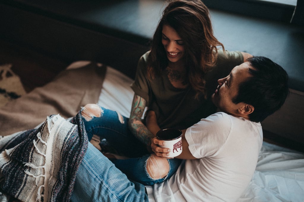 Romantic Loft Engagement Shoot