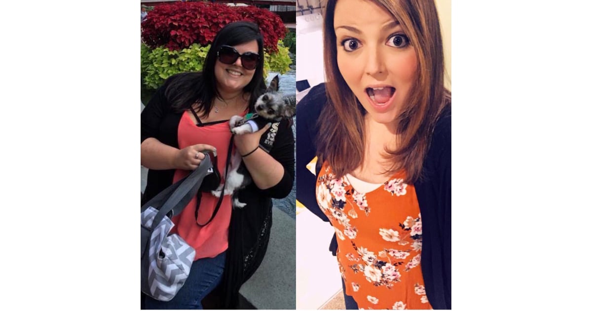 How Long Did It Take Katie To Lose The Weight 87 Pound Weight Loss Transformation Popsugar 