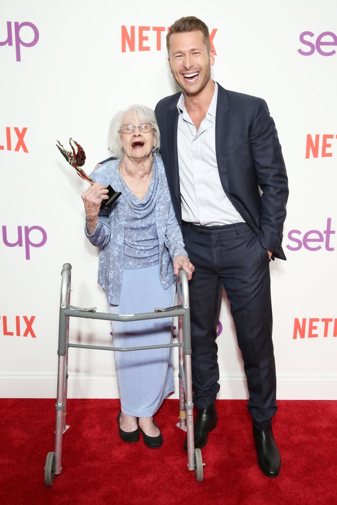 Is Glen Powell's Grandma in Set It Up on Netflix?