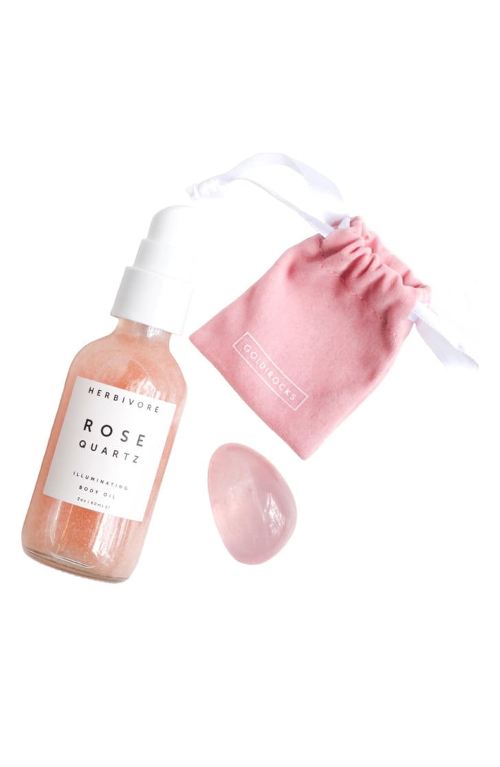 Herbivore x Goldirocks Rose Quartz Ritual Set Best Herbivore Products
