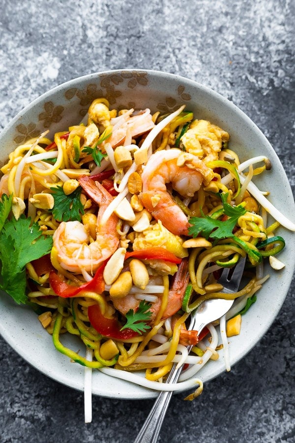 Zucchini Noodle Pad Thai