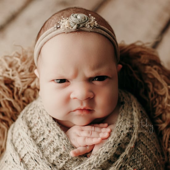 Photos of a Baby Flashing a Mean Mug
