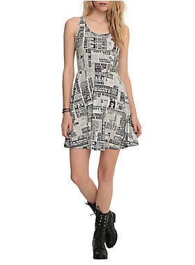 Harry Potter Newspaper Dress
