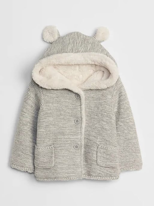 Sherpa-Lined Sweater