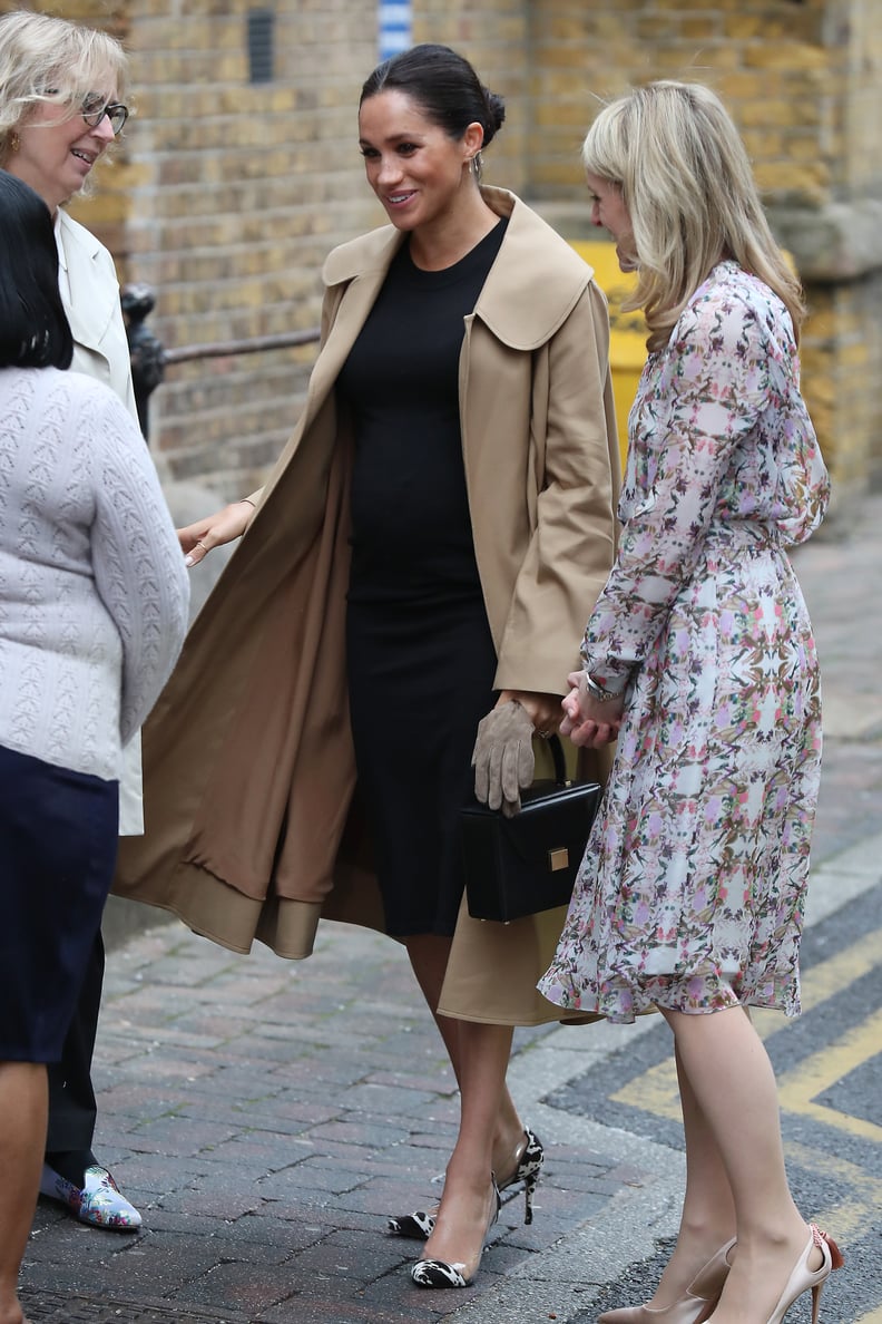 Meghan Markle Cow Print Gianvito Rossi Shoes January 2019 | POPSUGAR ...