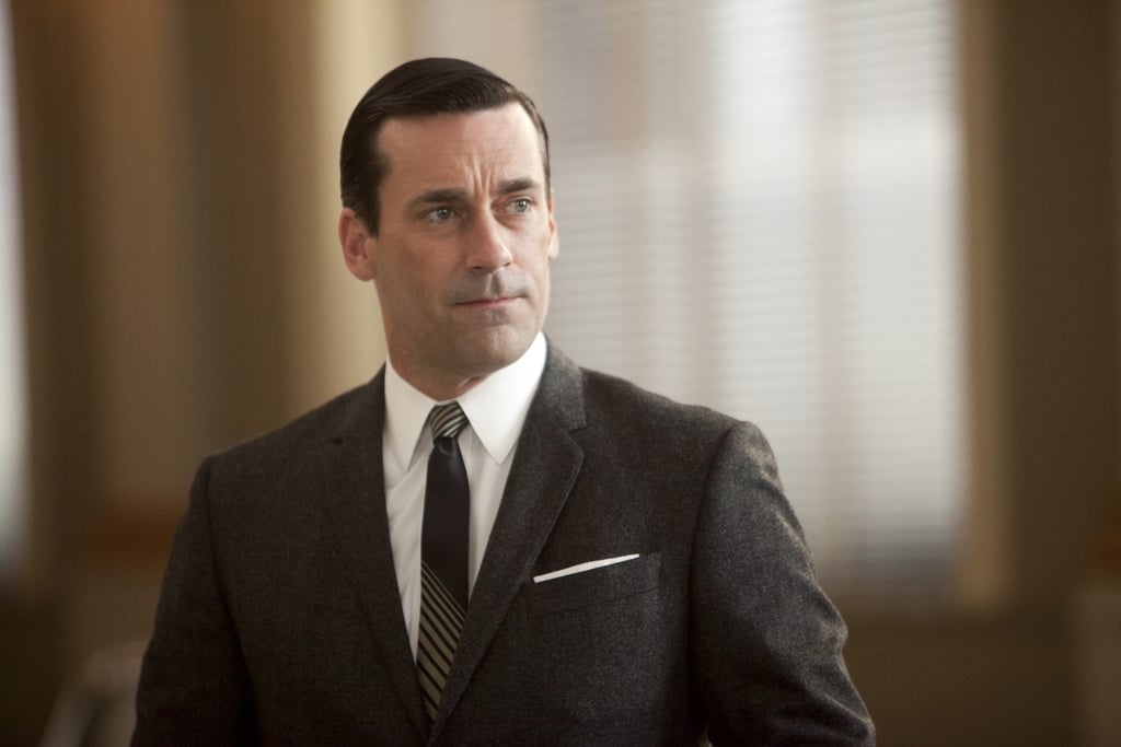 "I'm sure Jon will be nominated for the upcoming prequel, Dick Whitman, Horny Hobo." — Pitching a Better Call Saul-style show for Jon Hamm.