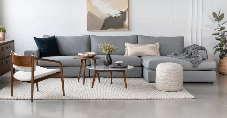 Best Modular Couch: Article Beta Summit Gray Right Chaise Sectional
