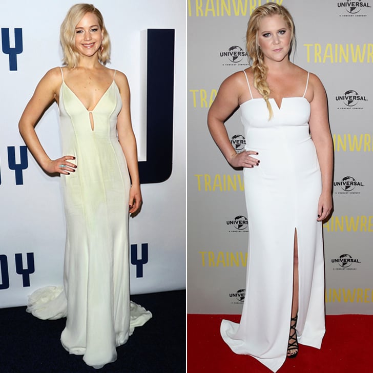 The Spaghetti-Strap White Gown