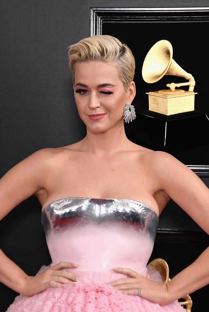 Katy Perry Balmain Dress at the 2019 Grammys | POPSUGAR Fashion Photo 16