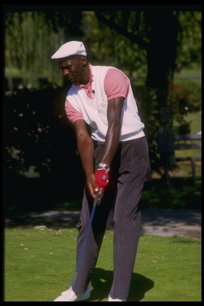 When Michael Jordan Rocked a White Ivy Cap to Match His White Sweater Vest