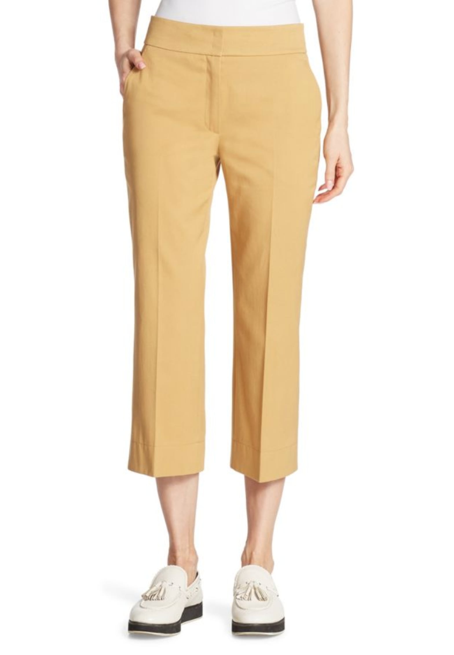 Victoria Beckham Yellow Pants at Harper's Bazaar Awards | POPSUGAR Fashion