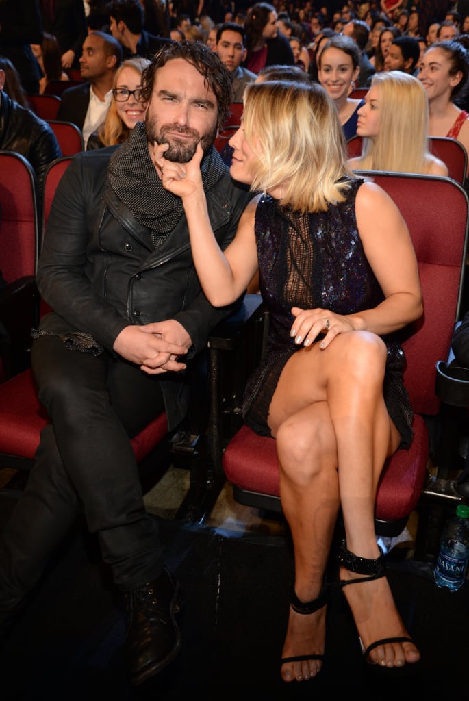 Kaley Cuoco Johnny Galecki at People's Choice Awards 2016