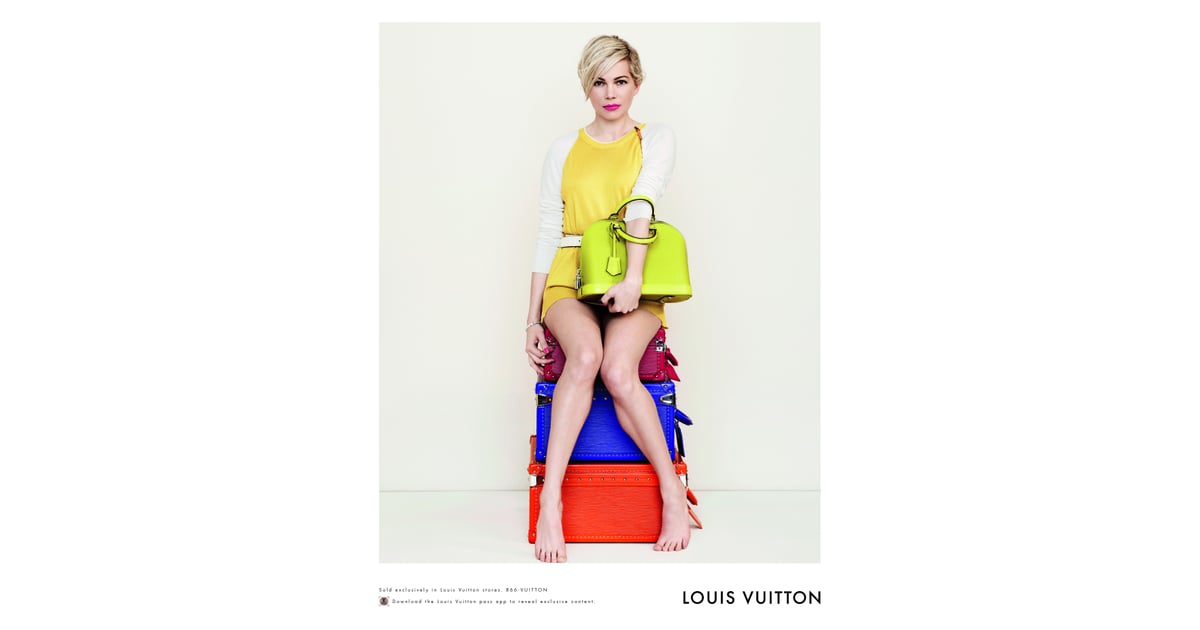 Michelle Williamss Spring 2014 Louis Vuitton Handbag Campaign Michelle Williams Full Louis 