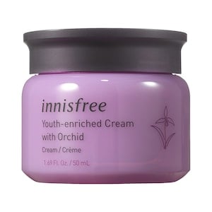 Crème enrichie en orchidée