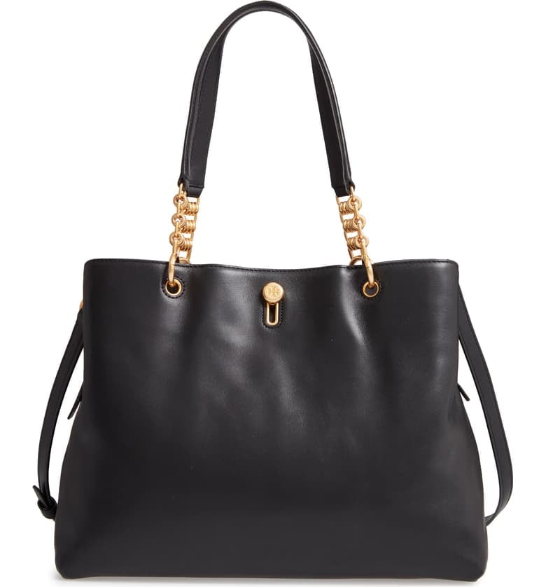 Tory Burch Lily Leather Top-Handle Satchel