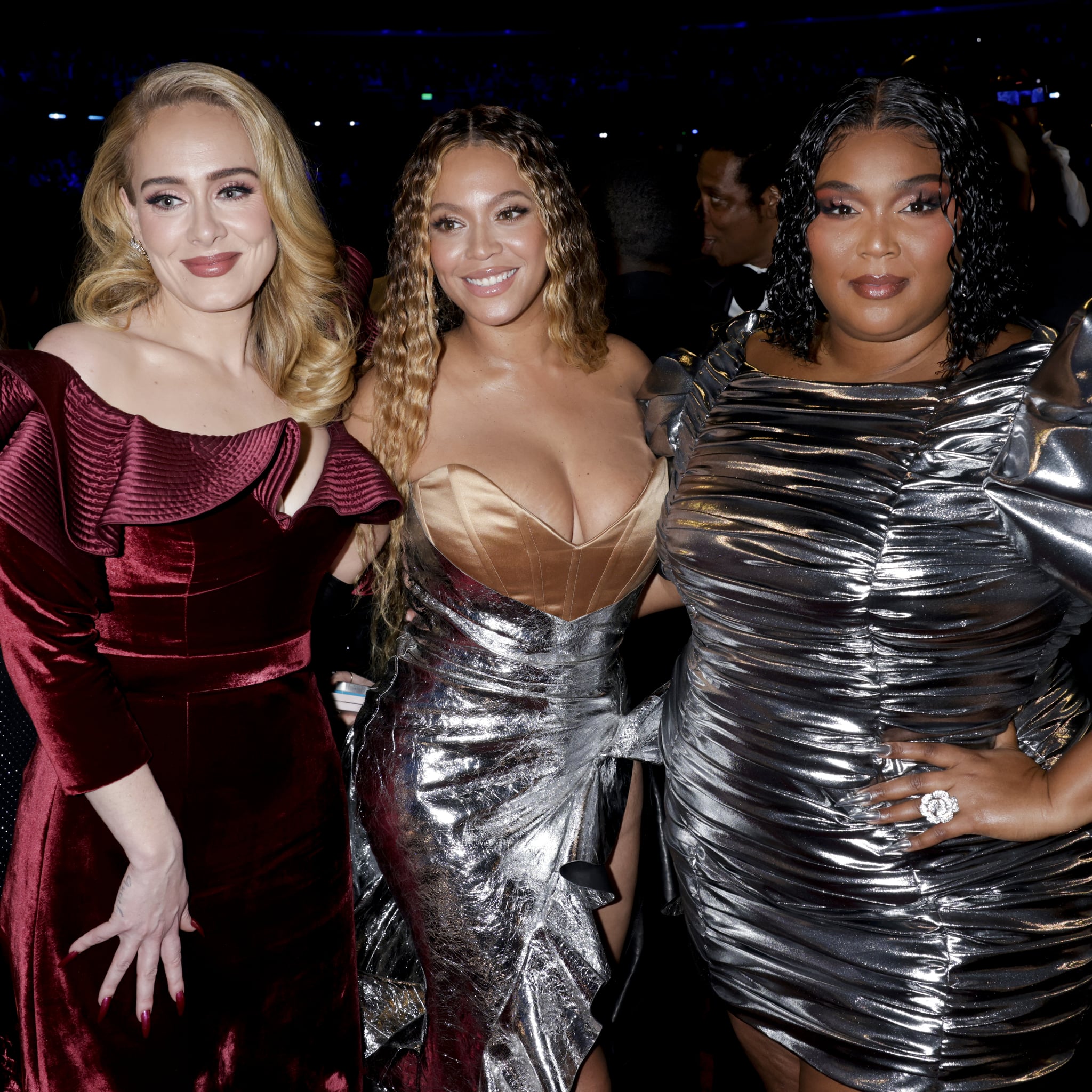 Adeles celeb grammy friends