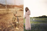 Deployed Participates Wife's Maternity Shoot