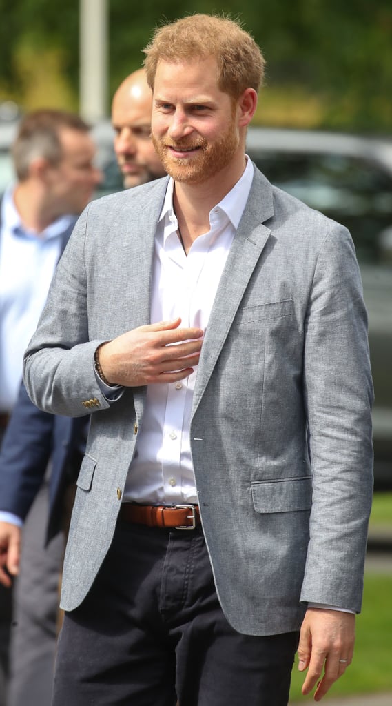 Prince Harry's "Daddy" Jacket in the Netherlands May 2019