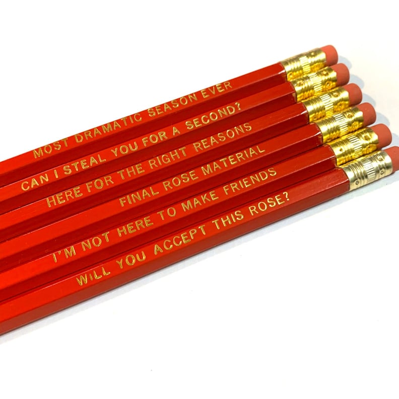 Will You Accept This Rose Pencil Set by ThePoshShopCo