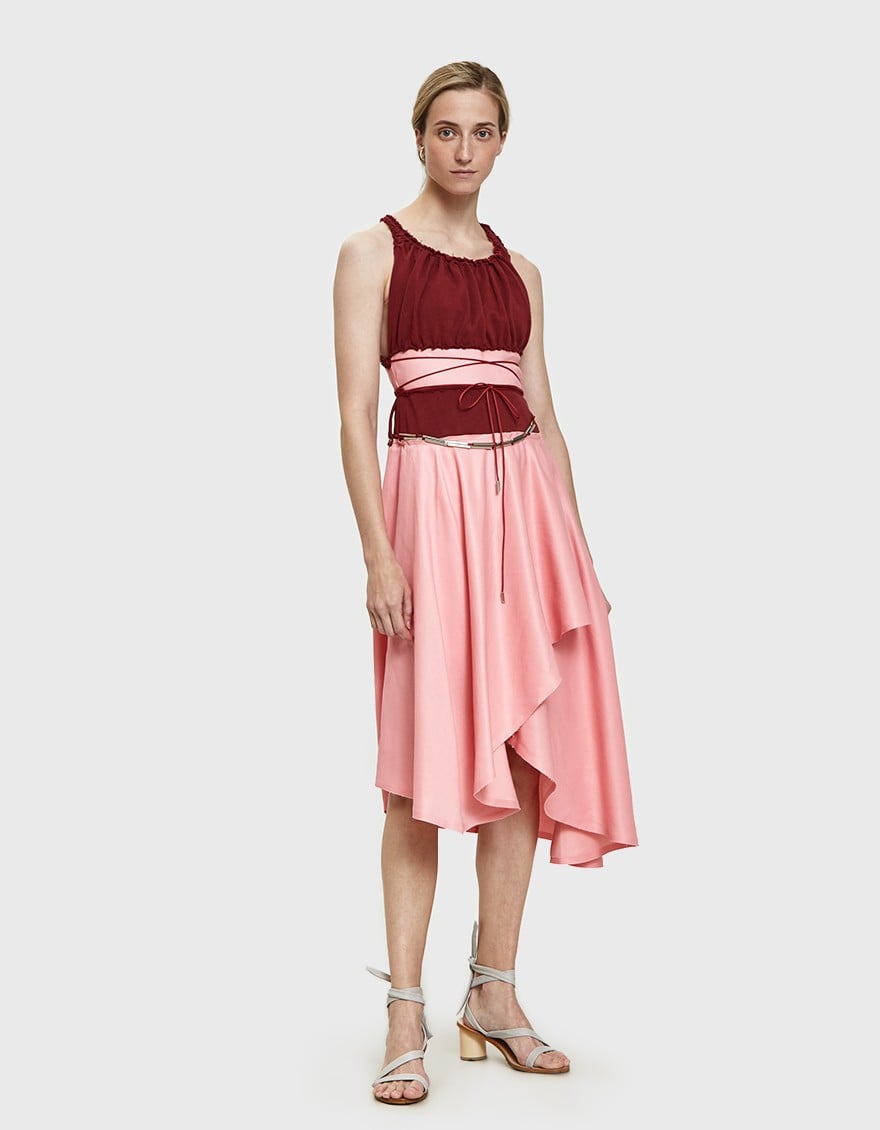 Jw anderson pink top dress