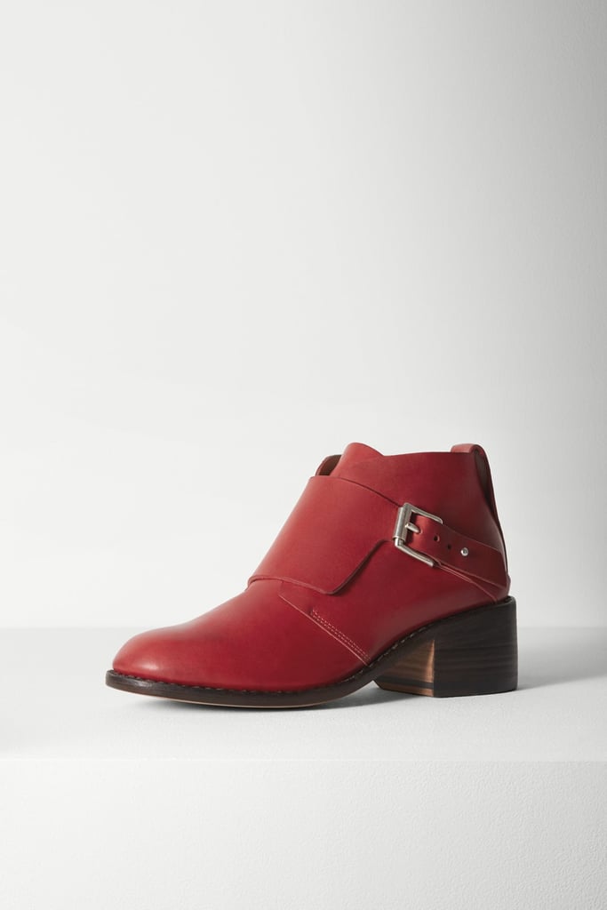 strappy booties flat