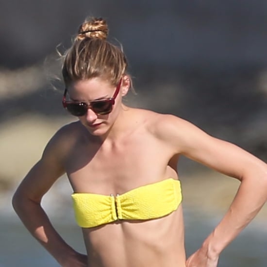 Olivia Palermo in Yellow Bikini