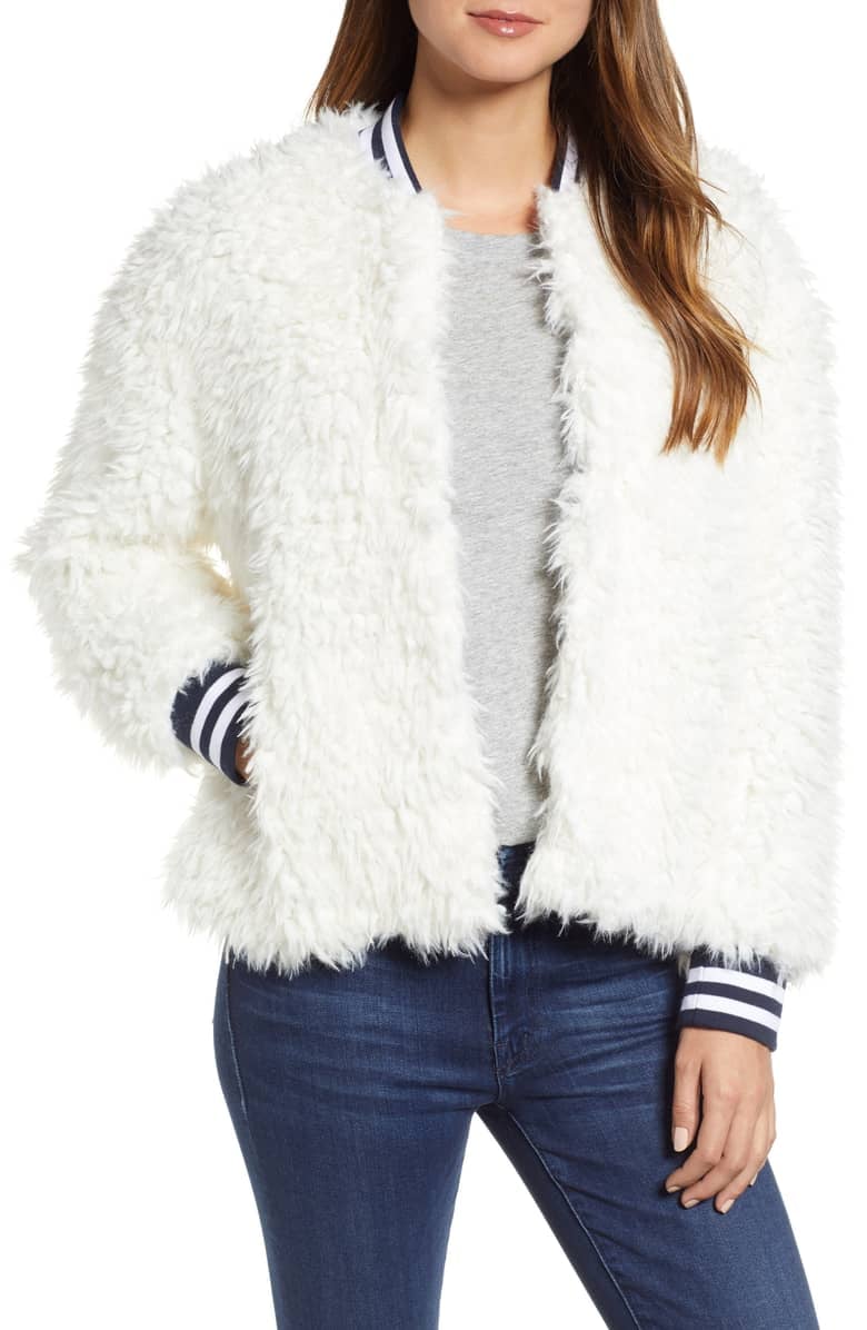 Lou & Grey Chillout Faux Fur Jacket