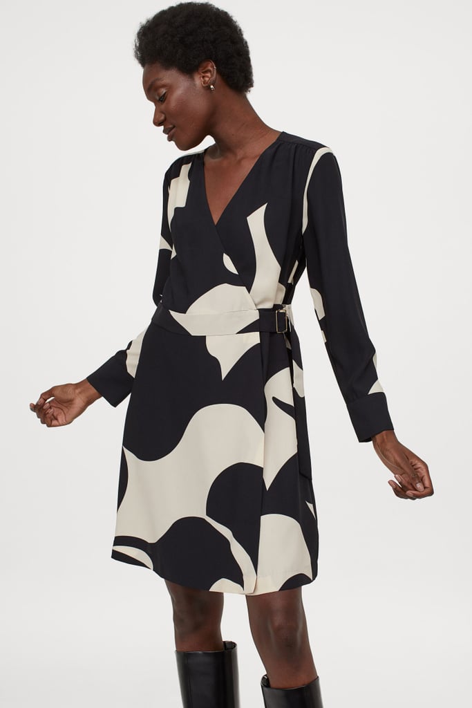 H&M Belted Wrap Dress